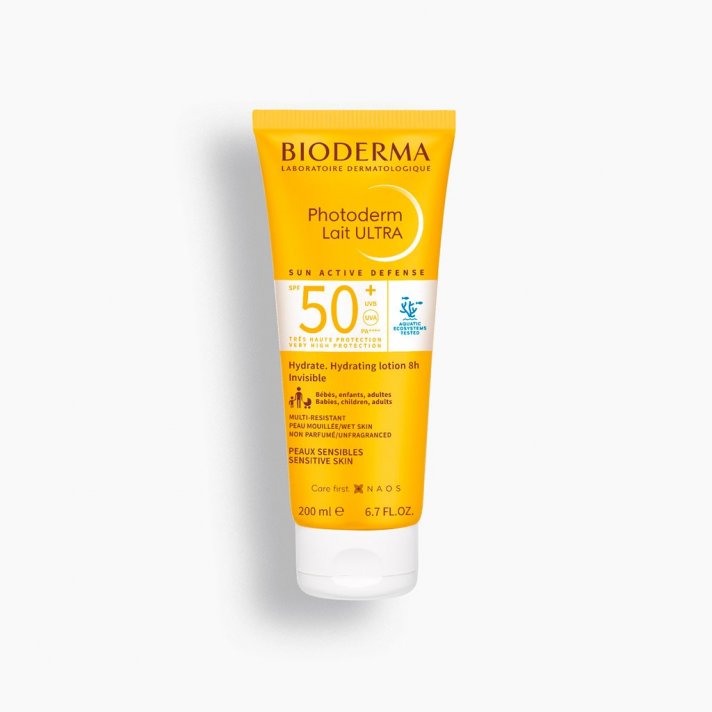 7B1570847D_7B7D_7B28560F7D.jpg Bioderm Photoderm Lait Ultra Spf50+ S/Cor 200ml - Imagen 1