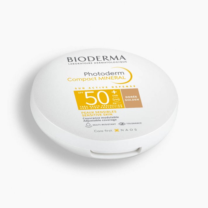 7B1618337D_7B7D_7B28487W7D.jpg Bioderm Photoderm Compact Mineral Spf50+ Dourado 10G - Imagen 1