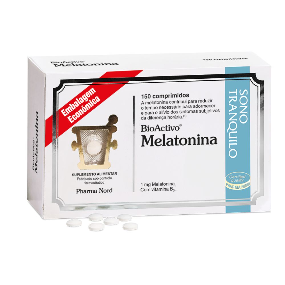 Melatonina BioActivo 150 comprimidos BioActivo Melatonina 150 Comprimidos - Imagen 1