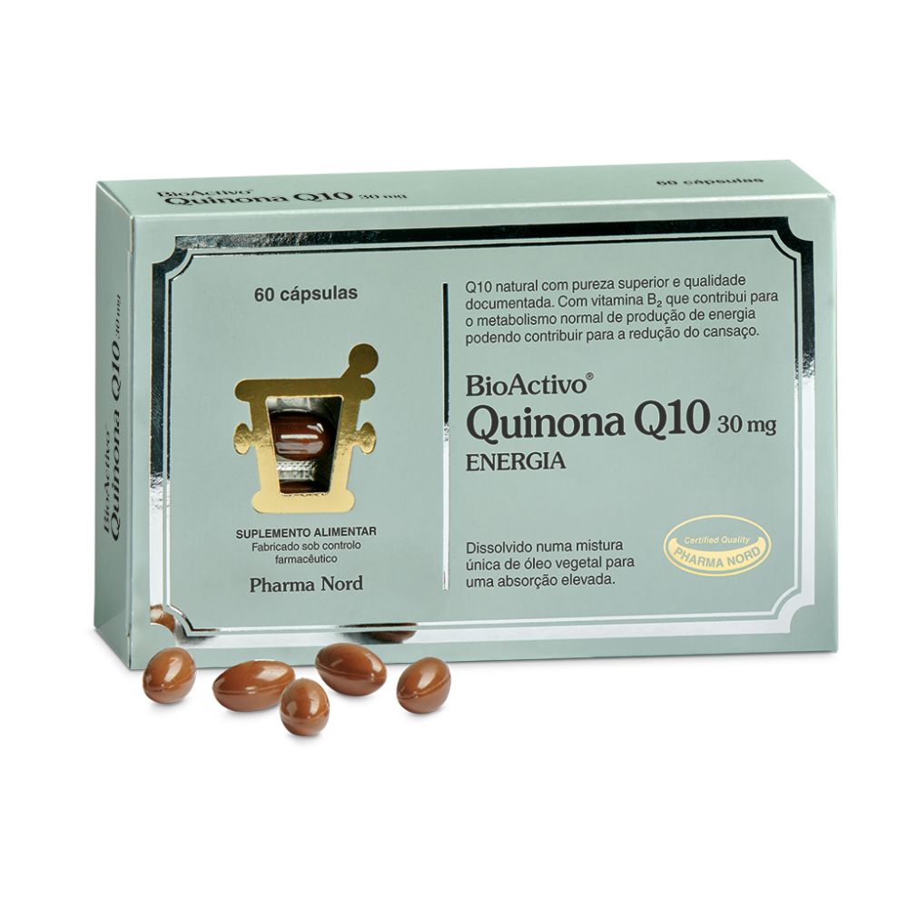 BioActivo Quinona Q10 30 mg – 60 comprimidos BioActivo Quinona Q10 30mg - 60 Comprimidos - Imagen 1