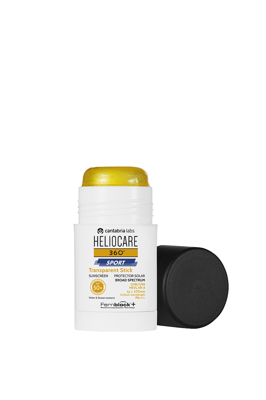 Heliocare_Sport_Transparent_Stick_02-2.png HELIOCARE 360º Sport Transparent Stick SPF 50+ - 25 g - Image 1