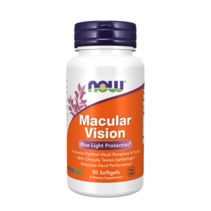 Macular Vision 50 Vegetable Capsules - Now
