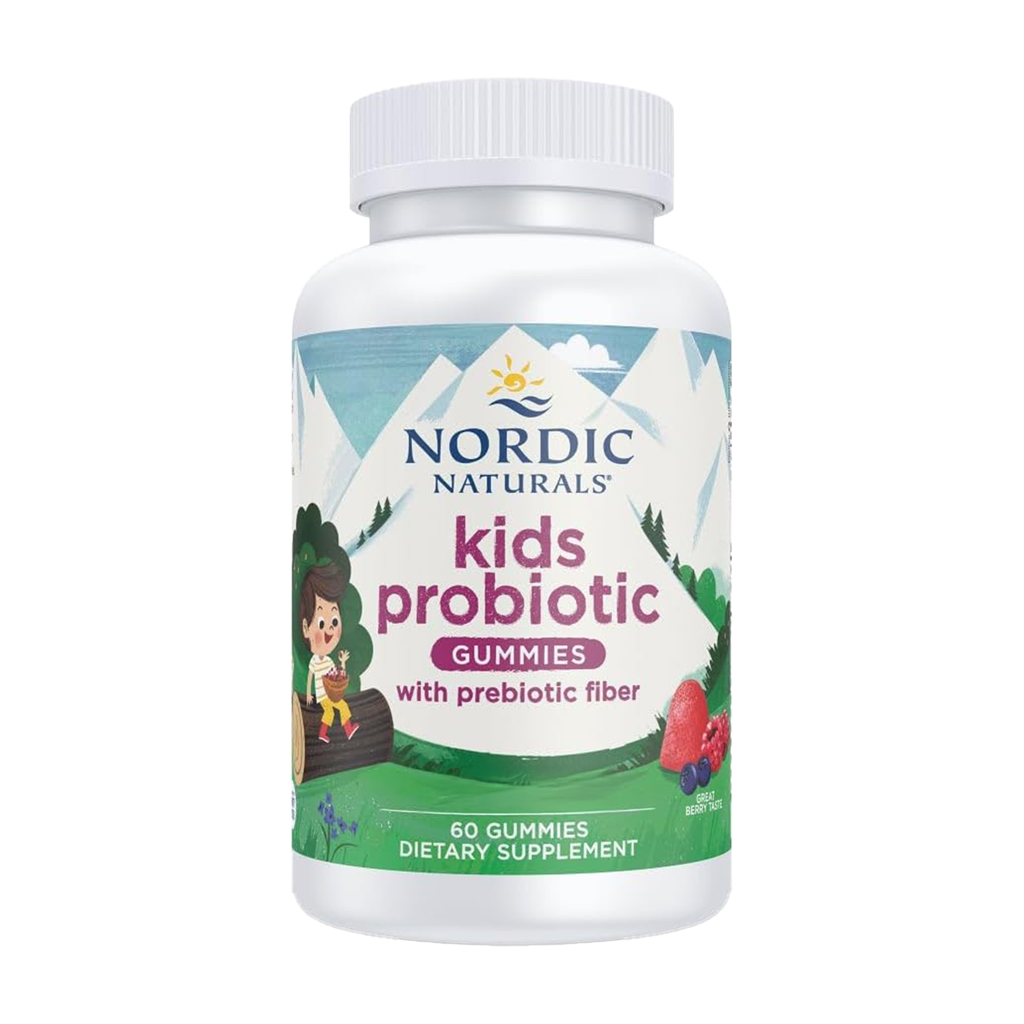 Probiotic Gummies Kids, Merry Berry Punch - 60 gummies  - Nordic Naturals - Image 1