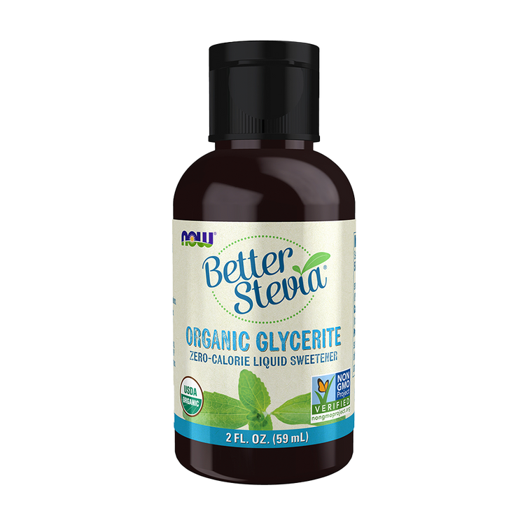BetterStevia Líquido, Glicerite Biológica - 59ml - Now - Image 1