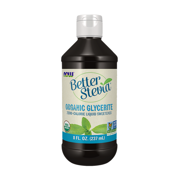 BetterStevia Líquido, Glicerite Biológica - 237ml - Now - Image 1