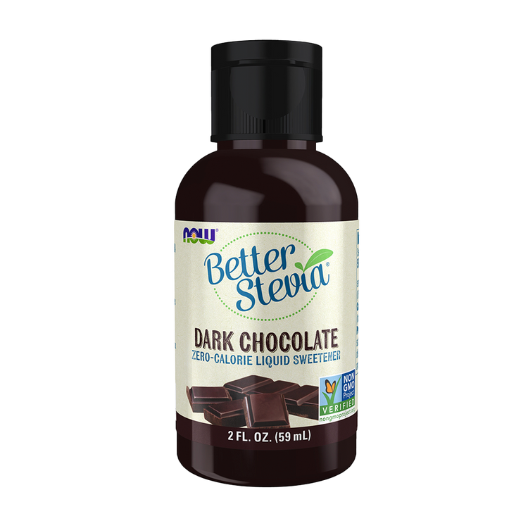 BetterStevia Líquido Chocolate Preto - 59ml - Now - Image 1