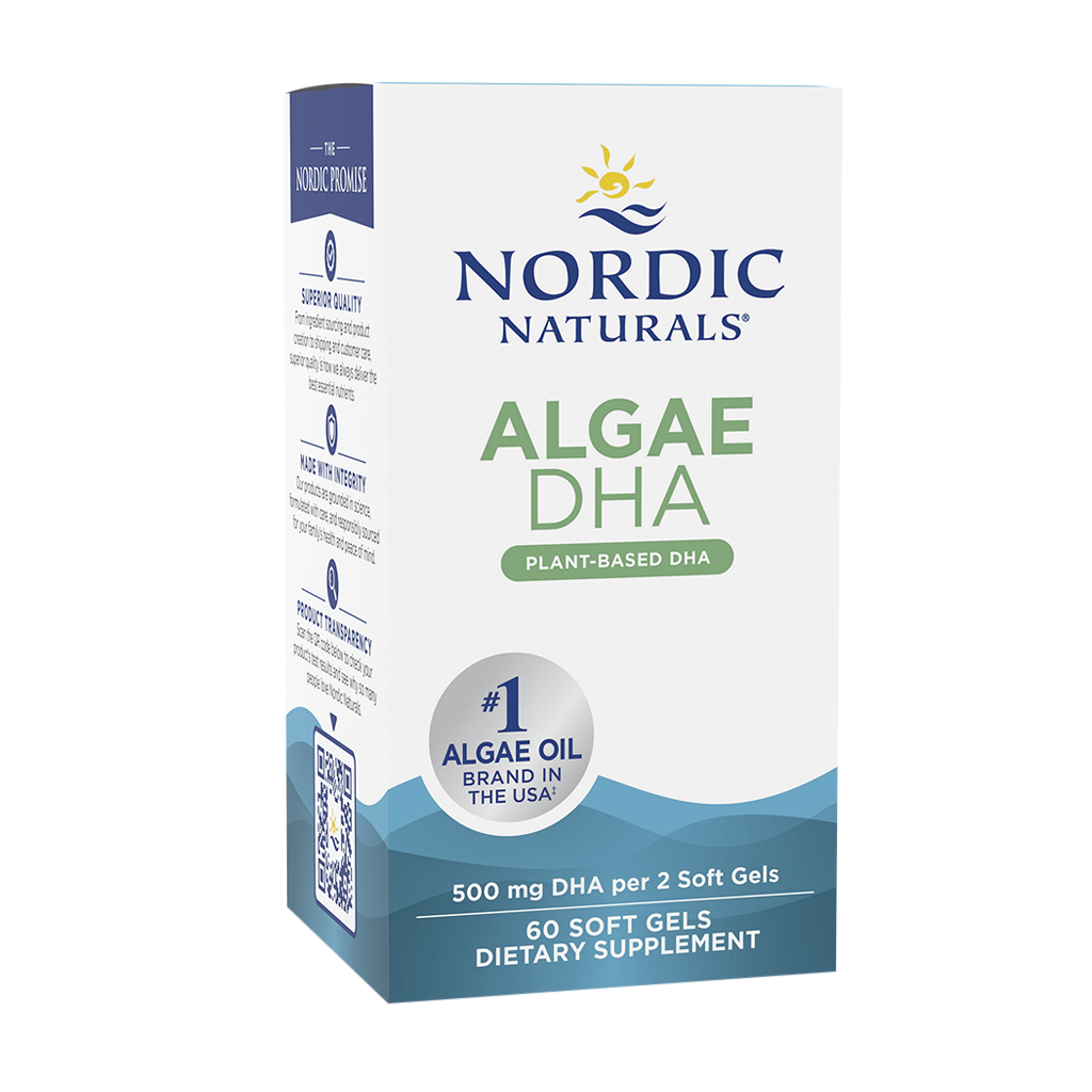 Algae DHA 500mg - 60 Cápsulas Moles - Nordic Naturals - Image 1