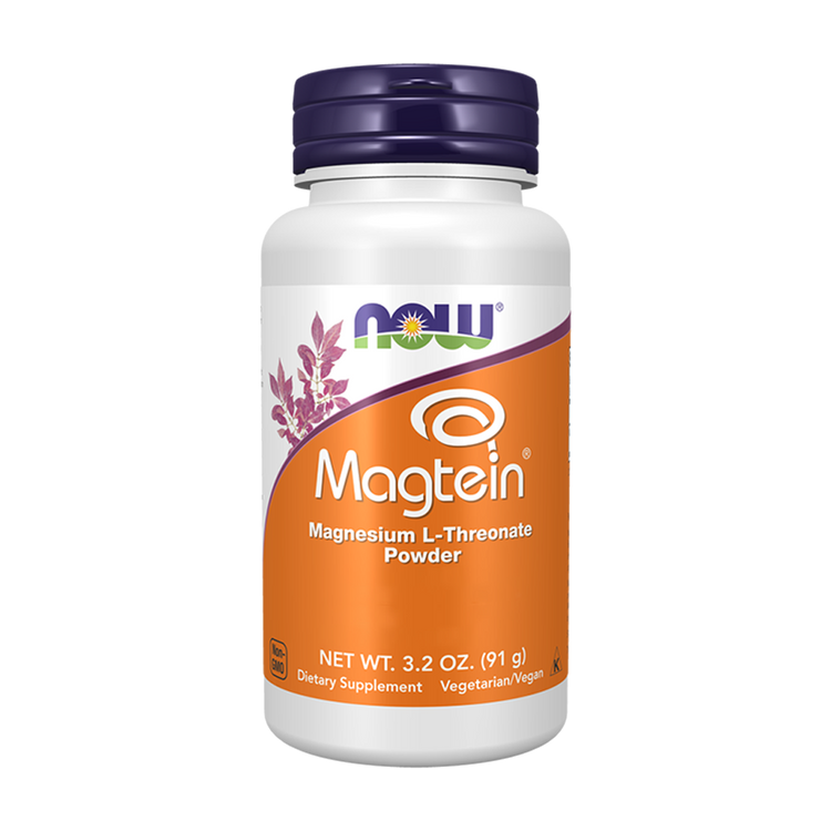 Magtein Powder 91gr -  NOW - Image 1