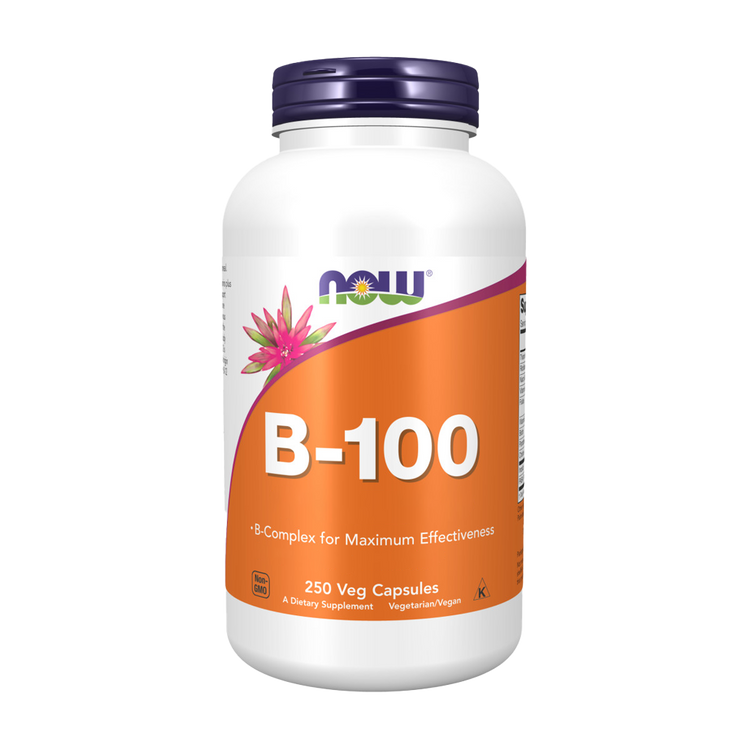 Vitamina B-100 - 100 Cápsulas - Now - Imagen 1