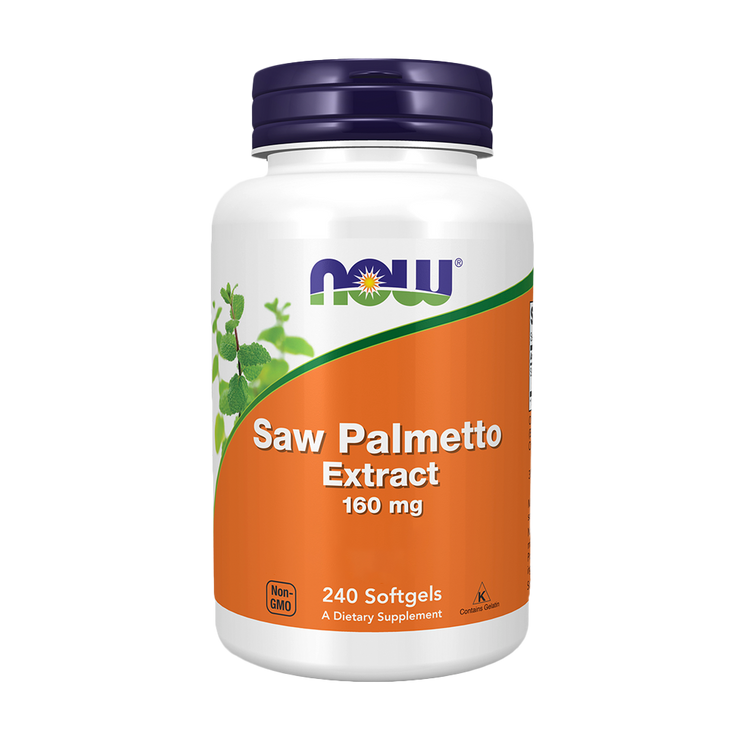 Saw Palmetto 160mg - 240 Soft Capsules - Now - Image 1