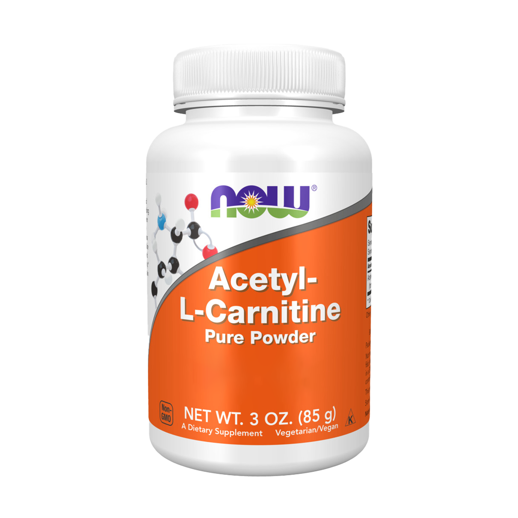 Acetil-L-Carnitina Powder em pó 340g - Now - Image 1