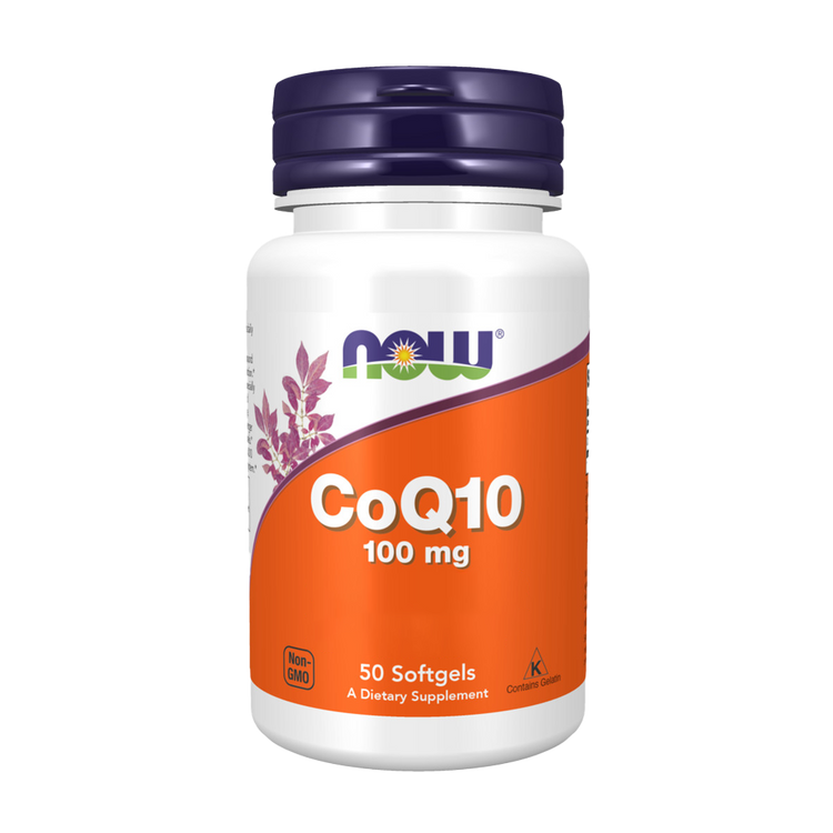 CoQ10 100 mg - 50 Soft Capsules - Now - Image 1