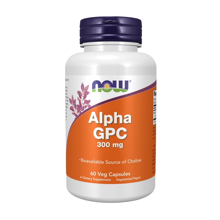 Alfa GPC 300 mg - 60 Cápsulas - Now - Imagen 1