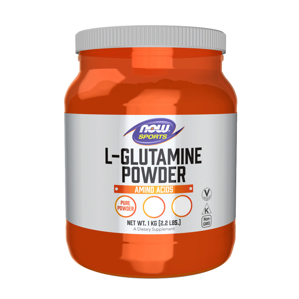 production_2Flistings_2F3c44c83f-e93a-48b3-8180-faa2fb7b7965_2Fproduction_listings_NOWGLUTPDR454GR_NOW-Sports-L-Glutamine-Poeder-5.000-mg-1-kg-Voorkant_x1080_crop_center.png.png L-Glutamine - Powder - 1000g - Now - Image 1