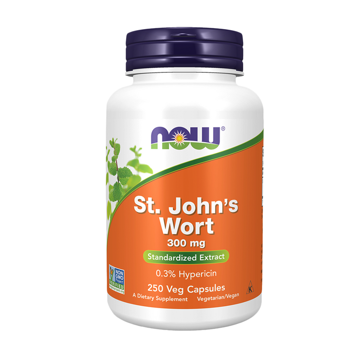 St. John's Wort 300 mg - 250 Capsules - Now - Image 1