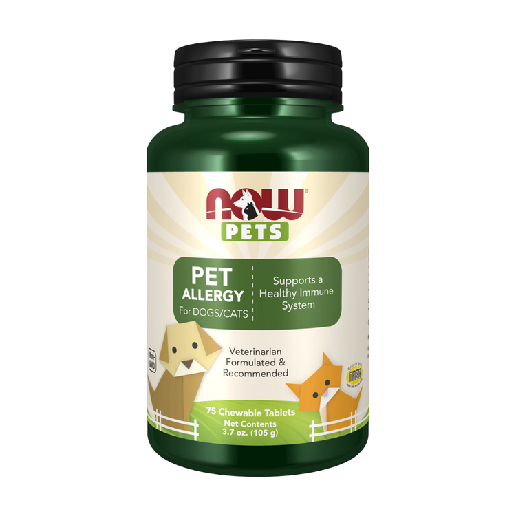 Alergia a las mascotas - 75 comprimidos masticables - Now - Imagen 1