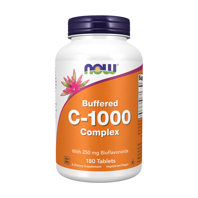 Vitamin C-1000 Complex - Buffered with 250mg Bioflavonoids - 100 Comprimidos - Now - Image 1