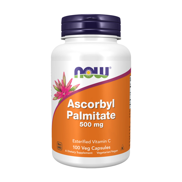 Palmitato de ascorbilo, 500 mg - 100 cápsulas - Now - Imagen 1