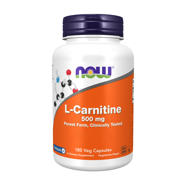 L-Carnitine 500mg - 180 Comprimidos - Now - Image 1
