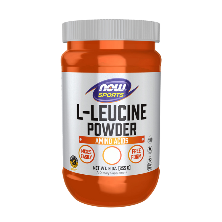 L-Leucine Pure Powder 255gr - Now - Image 1