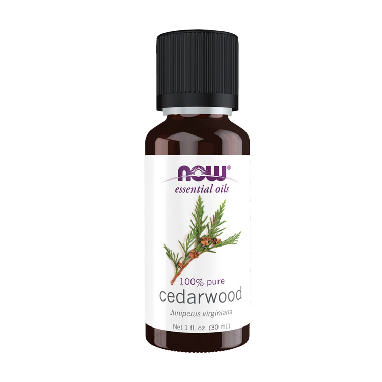 Aceite esencial de cedro 30ml - Now - Imagen 1