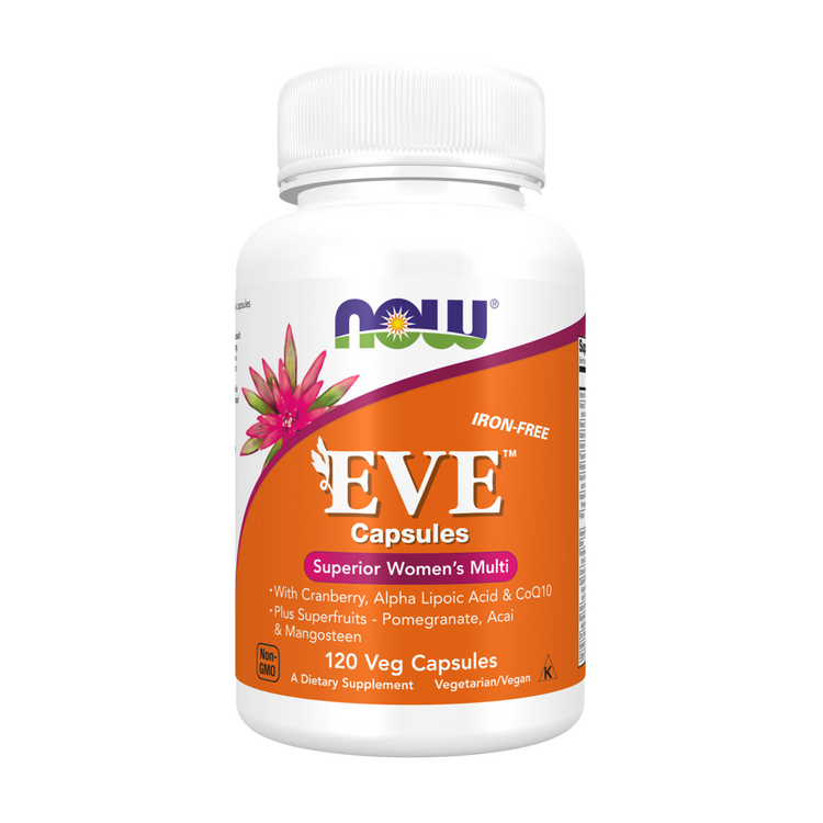 Vitamina Múltiple para Mujeres Eve - 120 Comprimidos - Now - Imagen 1