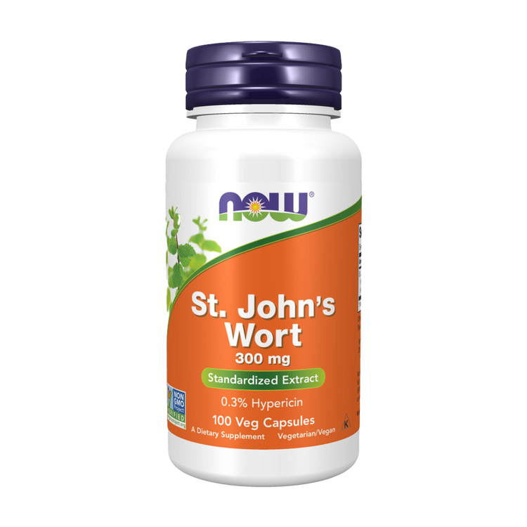 St. John's Wort 300 mg - 100 Capsules - Now - Image 1