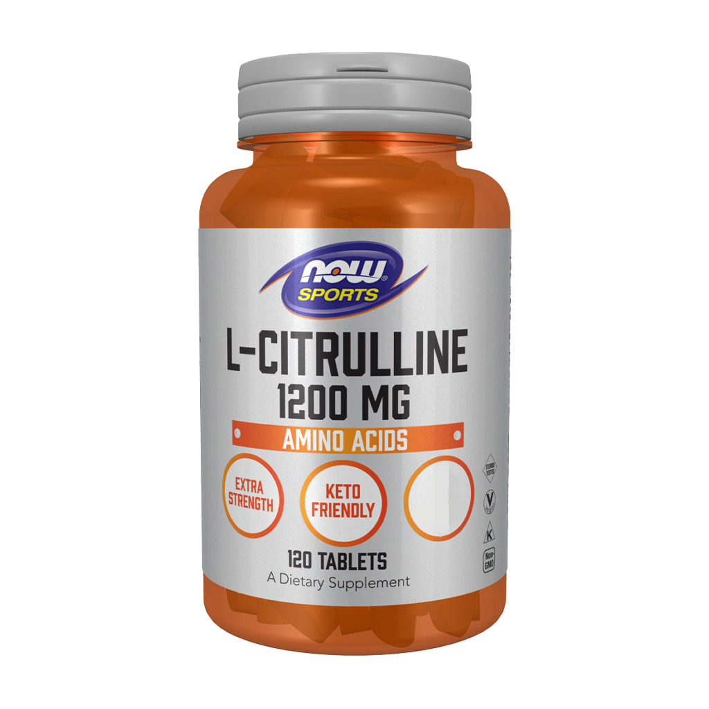 L-Citrullina extra forte 1200 mg - 120 Comprimidos - Now - Image 1