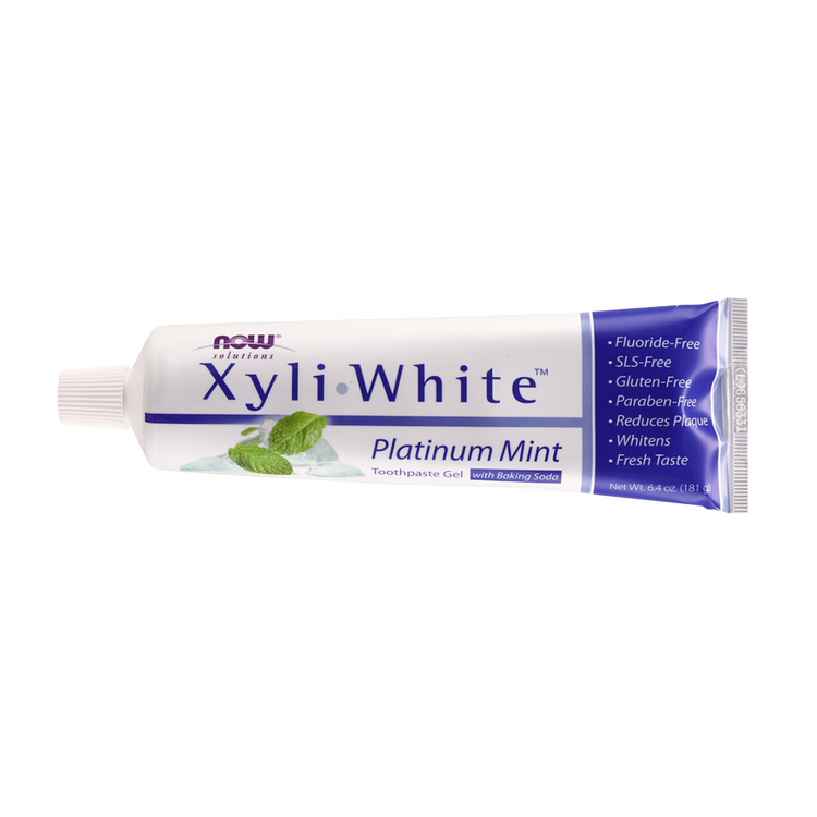 Xyliwhite Platinum Mint - Gel dentífrico 85gr - Now - Imagen 1