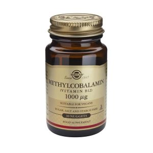 Methylcobalamin (Vitamin B12) 1000 Mcg - 30 Tablets - Solgar