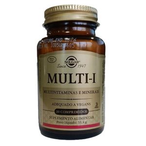 Multi I Multivitamins and Minerals 30 Tablets - Solgar