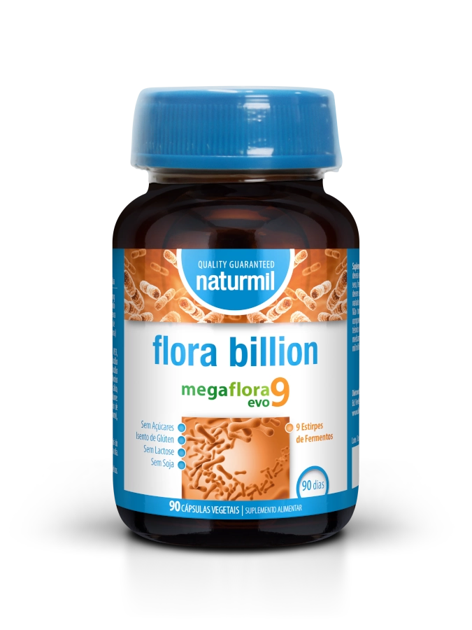 5605481209475-Flora-Billion-megaflora-9-evo-90-capsulas-Naturmil-Nutribio-1.webp Flora Billion megaflora 9 evo - 90 capsules - Naturmil - Image 1