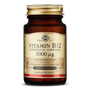 Vitamin B-12 1000 Mcg 100 Tablets - Solgar