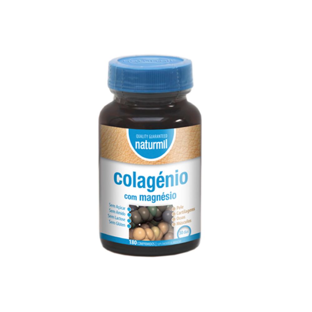 Colagenio-Magnesio-180Comp-naturmil.jpg Collagen with Magnesium 180 tablets - Naturmil - Image 1