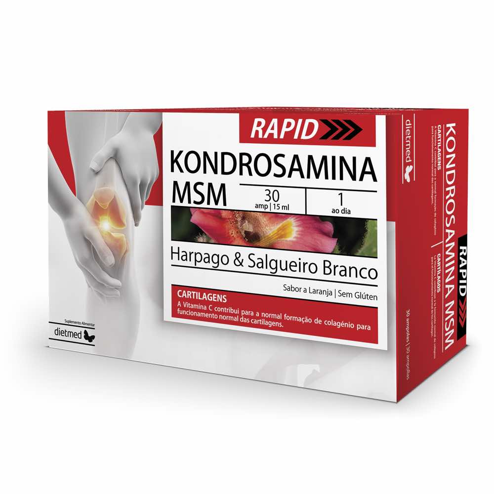 Kondrosamina-MSM-Rapid-dietmed.jpg Kondrosamina Msm 30 ampolas - Dietmed - Image 1