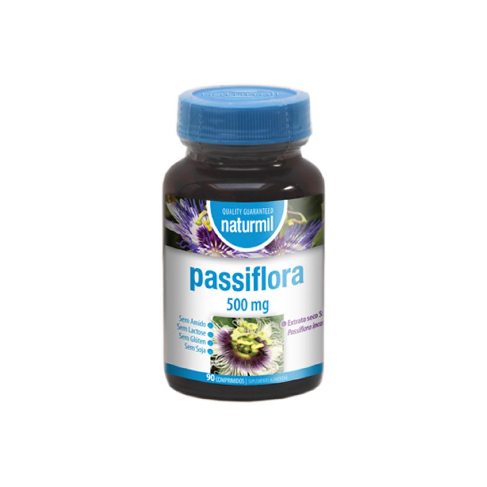 Passiflora-naturmil.jpg Passiflora 500 mg 90 comprimidos - Naturmil - Image 1