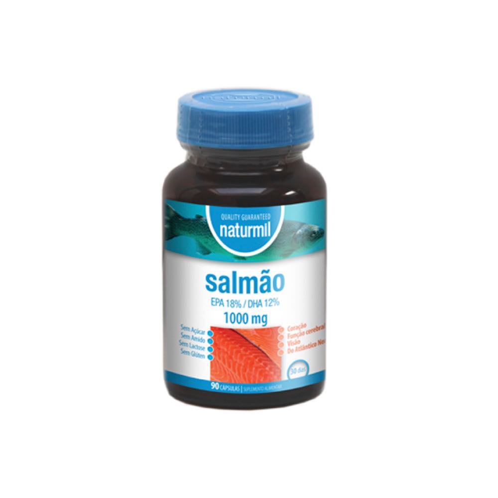 Salmao-naturmil.jpg Salmão 1000 mg 90 cápsulas - Naturmil - Image 1