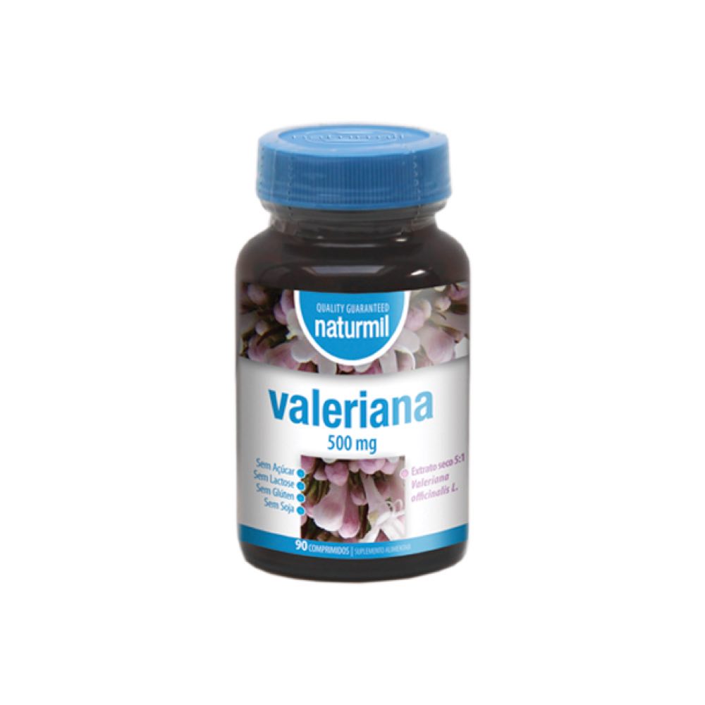 Valeriana-naturmil.jpg Valeriana 500 mg 90 comprimidos - Naturmil - Image 1