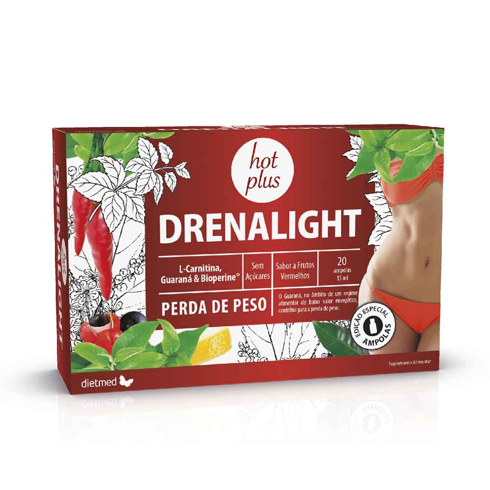 drenalight-hot-plus-20ampolas-dietmed-1.jpg Drenalight Hot Plus 20 ampolas - Dietmed - Image 1