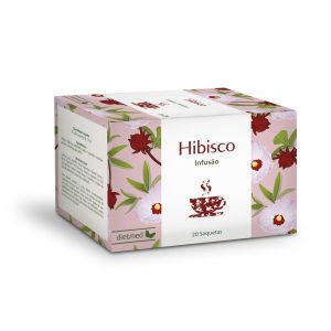 Infusão Hibisco 20 saquetas - Dietmed Chás
