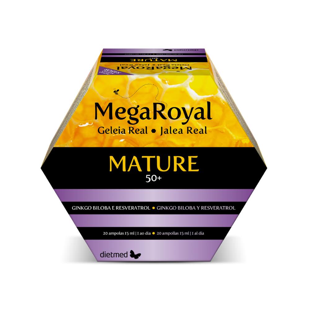 megaroyal-mature.jpg Mega Royal Mature 20 ampolas - Dietmed - Image 1