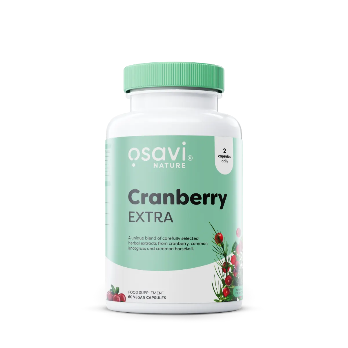pc0260060_cranberry_forte_f_uk_bt_.webp Cranberry EXTRA - 60 vegetarian capsules - Osavi - Image 1