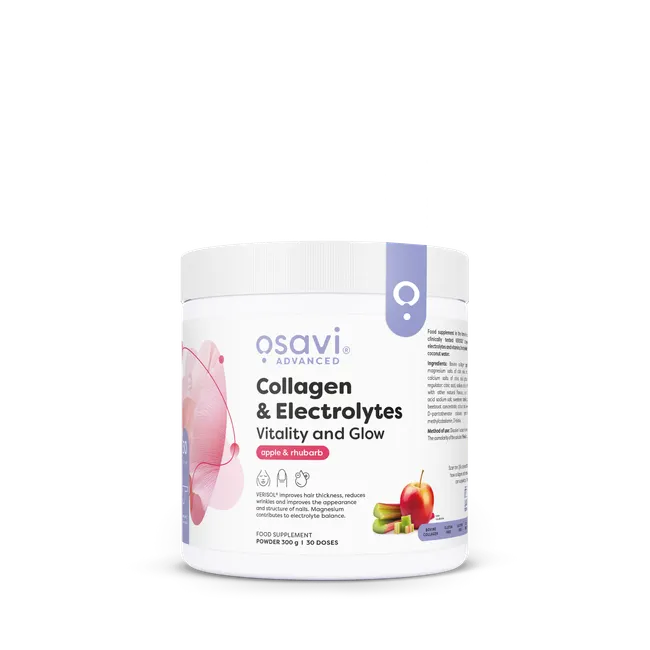 Colagénio Eletrólitos Vitality e Desporto - Ananás & Manga - 390 g - Osavi - Image 1