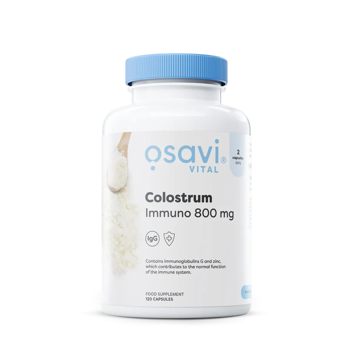 Calostro Inmuno - 800mg - 120 cápsulas - Osavi - Imagen 1