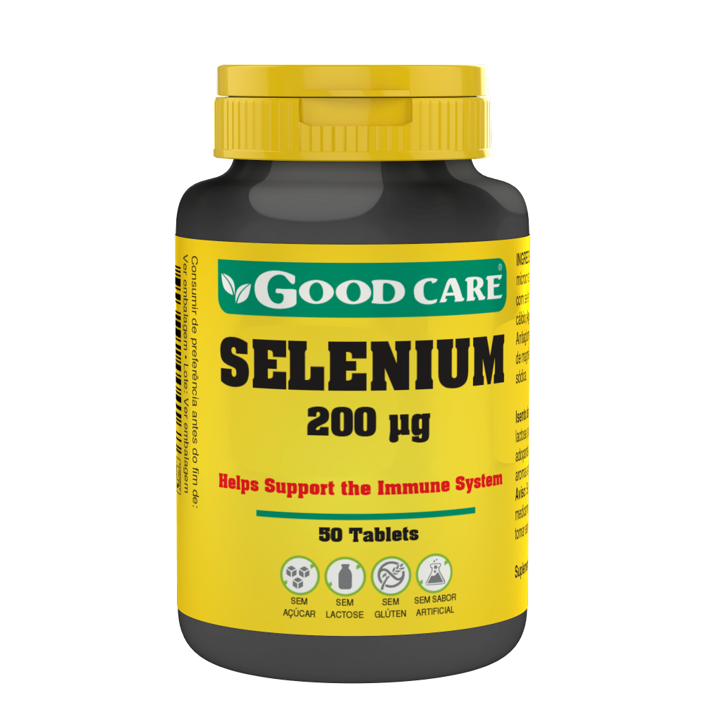 selenio-1.png Selenio 200ug 50 Comprimidos - Good Care - Imagen 1