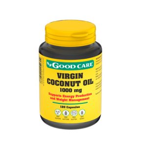 Virgin Coconut Oil 1000mg 120 Capsules - Good Care