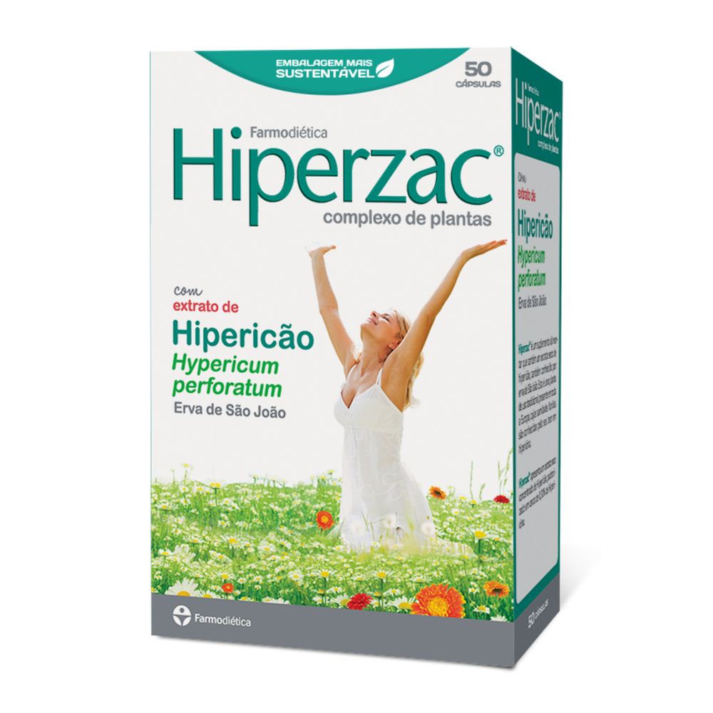 3D-Hiperzac 50 Caps Hiperzac 50 cápsulas - Farmodiética - Imagen 1