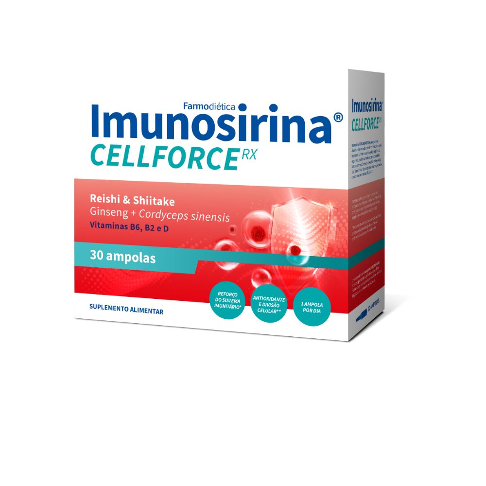 3D-Imunosirina Cell Rx 30 Amp Imunosirina Cell RX 30 Ampolas - Farmodiética - Image 1