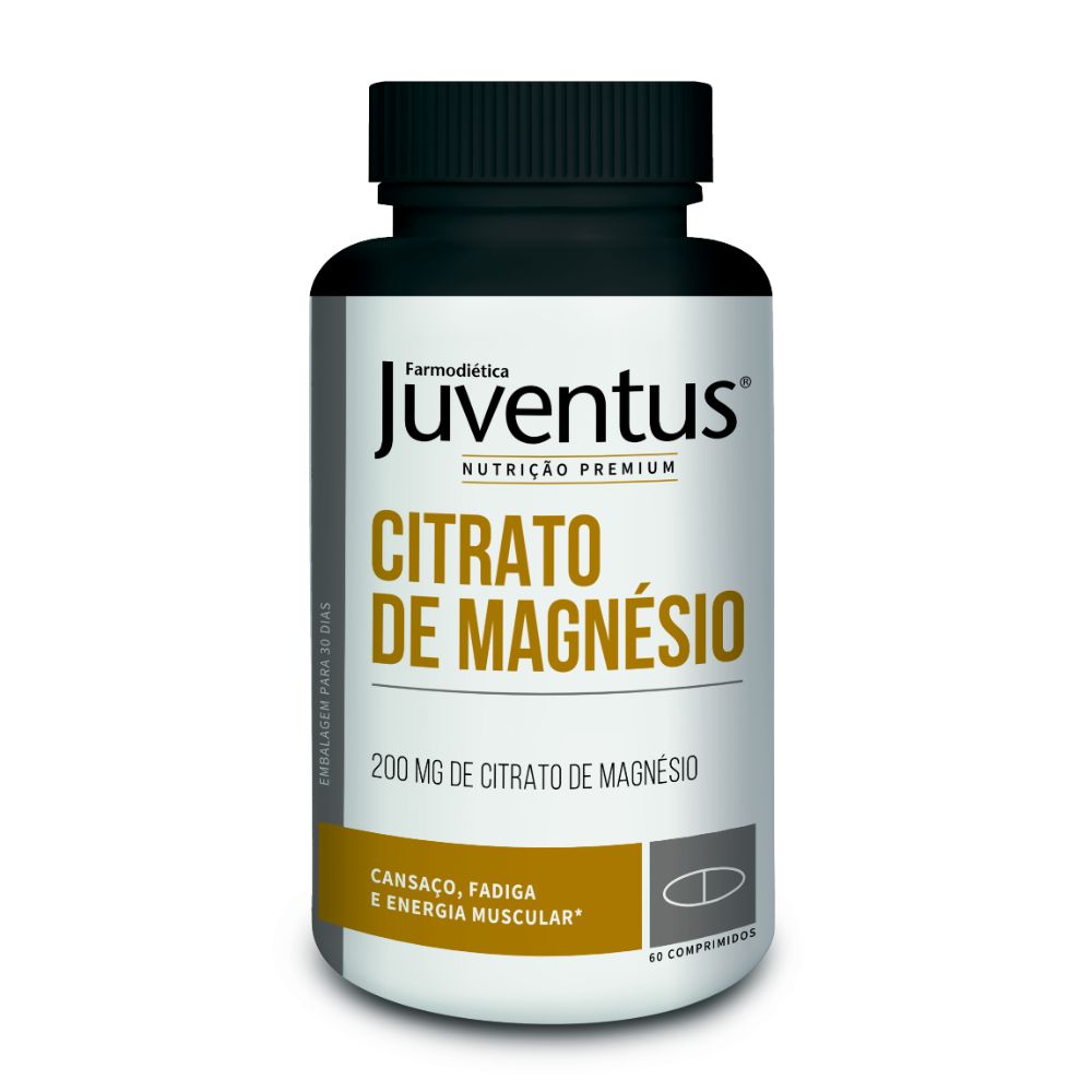 3D-Juventus Premium Citrato de Magnesio 60 comp Juventus Premium Citrato de magnesio 60 comprimidos - Farmodiética - Imagen 1