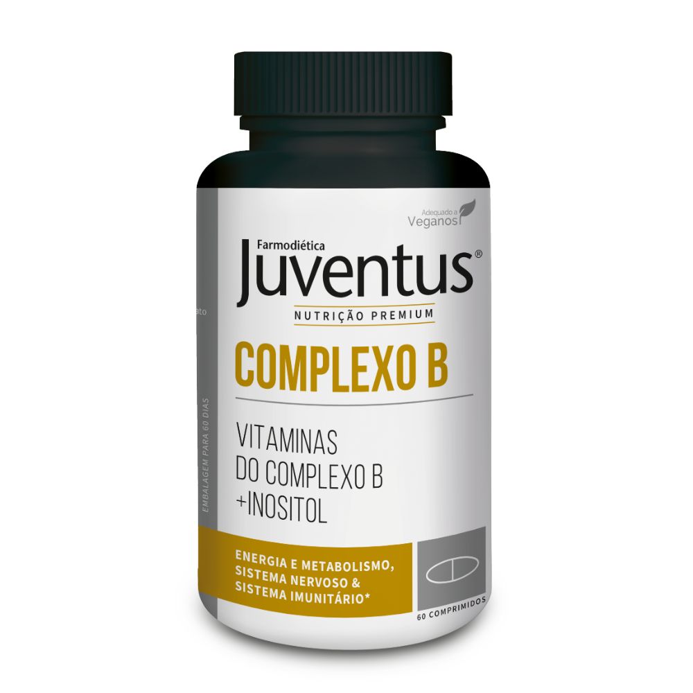 3D-Juventus Premium Complexo B 60 comp Juventus Premium Complex B 60 Tablets - Farmodiética - Image 1